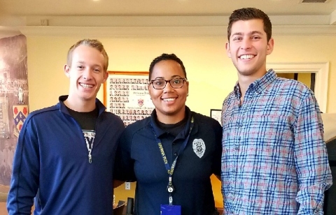 Phi Gamma Delta adopts Investigator Gia Lockett-Hart