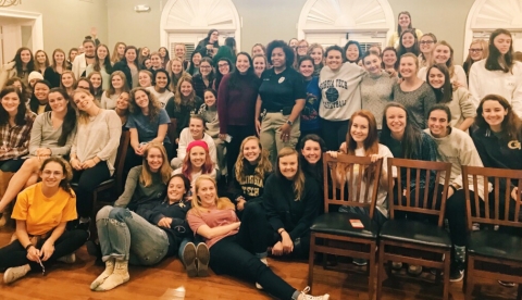 Alpha Chi Omega Adopts Investigator Cassandra Davis